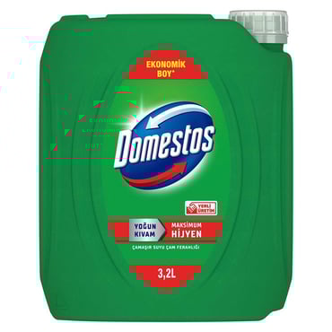 Domestos Çamaşır Suyu 3,2L Çam Ferahlığı Yoğun Kıvam