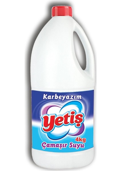 Yetiş Çamaşır Suyu Kar Beyazı 4 kg