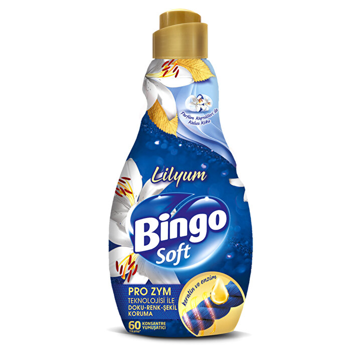 Bingo Soft Yumuşatıcı Konsantre Yumuşatıcı Lilyum 1440 ml 1440 ml