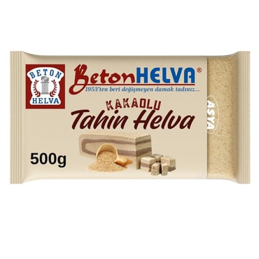 Beton Helva 500gr Kakaolu Tahin Helva