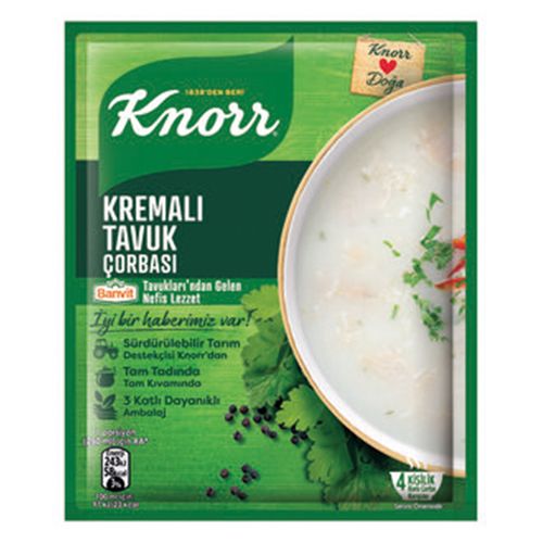 Knorr Kremalı Tavuk Çorbası