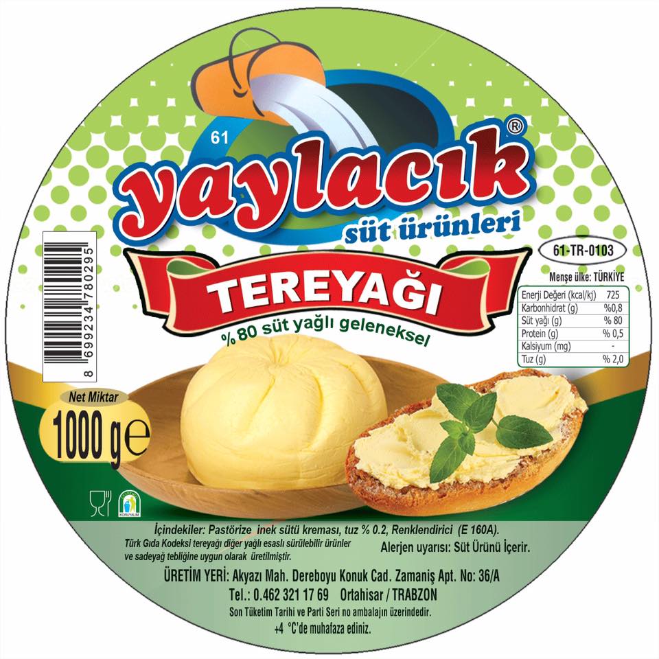 Yaylacık Tereyağı 1 KG