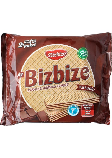 Bizbize Kakaolu Gofret 340 gr